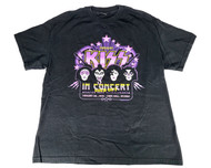 KISS T-Shirt - Tonight In Concert, Cobo Hall Detroit (Size L)