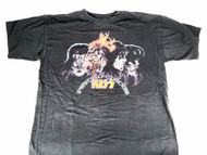 KISS T-Shirt - Psycho Circus, Faces 1998 (Size XL)