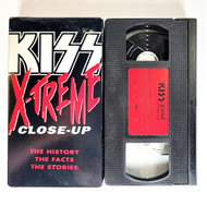 KISS VHS Video Tape - X-Treme Close-Up (Open)