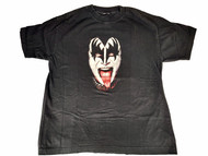 KISS T-Shirt - Gene Simmons, Face (Size L)