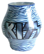 KISS Candle - Logo, Zebra Stripe (Sealed)