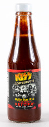 KISS Ketchup Bottle - Hotter Than Hell Habanero, KISS Coffeehouse (Sealed)