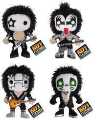 KISS Funko Plush Figures - Full Set of 4 (Sealed)