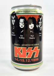 Copy of KISS Beer Can - Prague 1996 (Empty)