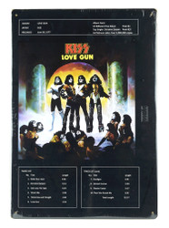 KISS Metal Sign - Love Gun (Sealed)