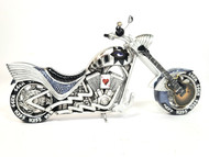 KISS Bradford Exchange - Spaceman Motorcycle Sculpture