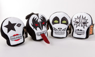 KISS Plush Figures - 8" Skulls, Full Set of 4