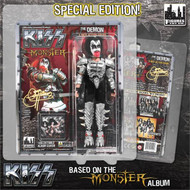 KISS MONSTER Figures - Gene Simmons, Demon 8" (Blood Variant) Sealed