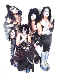 KISS Wall Plaque - Funky Chunky, Reunion 12" (Open)