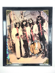 KISS Wall Clock - KISSmas, Snow & Candles