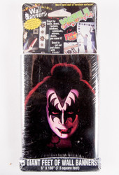 KISS Wall Banner - 15ft Removable Sticker, Solo Faces (Sealed)