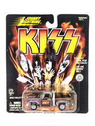 KISS Johnny Lightning Car - Silver Truck w/ Blue Flames (Sealed)