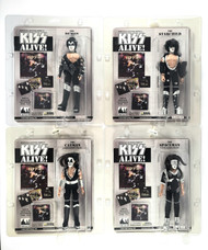 KISS Alive! Figures - 8" Full Set Of 4, Original Issue (SEALED)