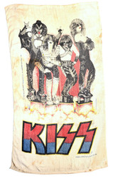 KISS Towel - Aucoin, 1978 (Stained, 7/10)