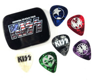 KISS Guitar Picks - Freedom To Rock Tour, Set of 6 w/ Tin