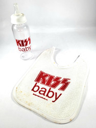 KISS Baby Set - Bottle & Bib (Rare)