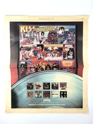 KISS Vintage Advertisement - Unmasked, Rolling Stone 6/12/1980