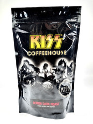 KISS Coffeehouse - "Demon Dark Roast" Coffee, 9 oz. Bag (SEALED)