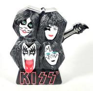 KISS Candy Dispenser - Faces w/ Candy (Open)