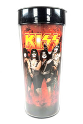 KISS Travel Mug - Alive 35, Flames
