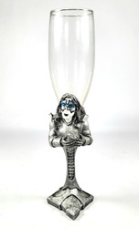 KISS Wine Glass - Spaceman Goblet, 1998 (No Box)