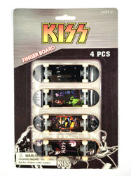 KISS Finger Boards - Pack of 4 (Sealed)
