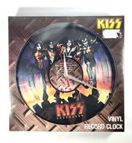 KISS Vinyl Record Clock - Destroyer Wall Clock (Sealed)