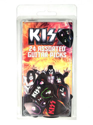 KISS Guitar Picks - Assorted, 24-Pack (Sealed)