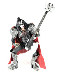 KISS McFarlane Figure - Demon, Unmasked Costume (Limited Edition 12") Open