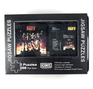 KISS Jigsaw Puzzle - Destroyer, 2-Pack (256 Pieces Each)