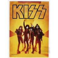 KISS Fabric Poster - Farewell, Yellow (Open)