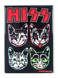KISS Magnet - HISS Cats