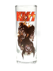 KISS Shot Glass - Psycho Circus Comic Book Faces, 1999