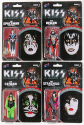 KISS Figures- Dynasty, Bif Bang Pow! Series 2 (Sealed) Set of 4