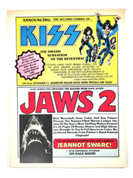 KISS Comic Book - 1978 Marvel Super Special #9 (Announcing: The Second Coming Of KISS) 9/10