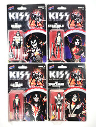 KISS Figures- Destroyer, Bif Bang Pow! Series 3 (Sealed) Set of 4