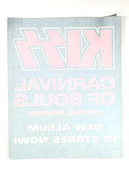 KISS Promo - Carnival of Souls Window Cling, 1997 