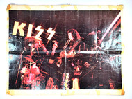 KISS Vintage 70's Parking Lot Poster (Damaged)