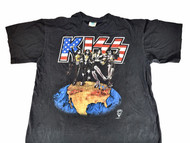 KISS T-Shirt - Milwaukee WI, Alive/Worldwide 8/10/96 (Size XL)
