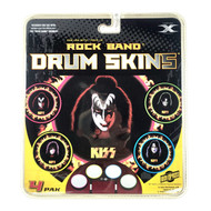 KISS Rock Band Game - Drum Skins, 4-Pack (Sealed)