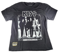KISS T-Shirt - Dressed To Kill 50th Anniversary, KISSOnline Exclusive (Size L)