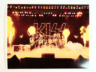 KISS 8x10 Photograph - Group Stage, Unmasked 1980 (Original Print)
