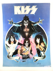 KISS Poster - Marvel 1978 Comic Book Poster (8/10)