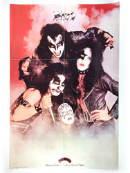 KISS Poster - 1974 Promo Poster (REPRODUCTION)