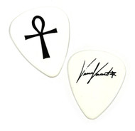 Vinnie Vincent Guitar Pick - Promo 1996, Euphoria (Ankh White)