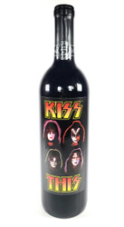 KISS Wine - Solo Faces, Non-Alcoholic (Sealed)