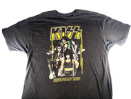KISS T-Shirt - KISSWorld 2017, Yellow (Size 2XL)