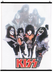 KISS Fabric Poster Scroll - Farewell, 2000 (Sealed)
