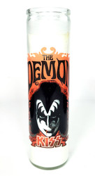 KISS Tall Candle - The Demon, Retro (New)
