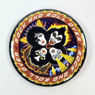 KISS Button - Rock & Roll Over